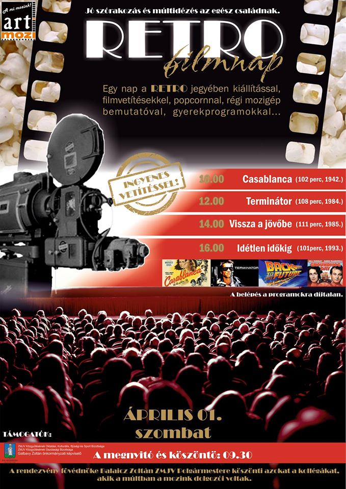Zalaegerszeg Turizmusa » Retro Filmnap az Art Moziban