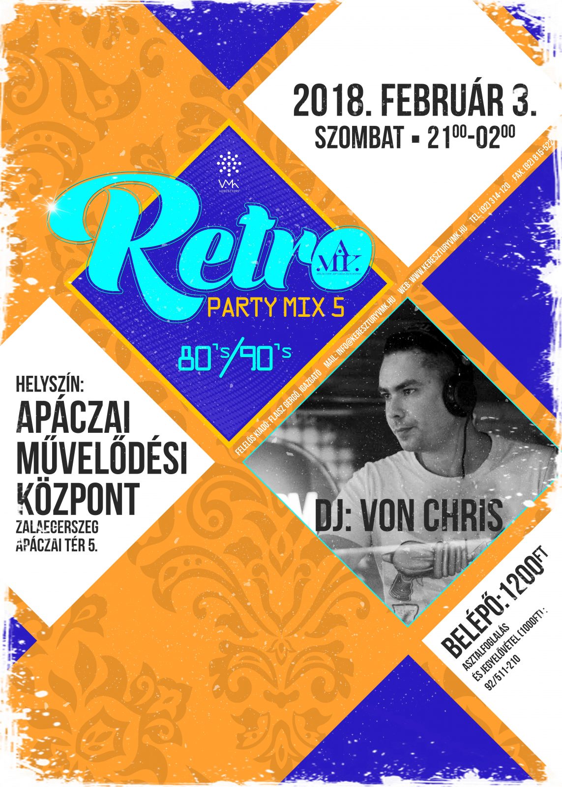 Zalaegerszeg Turizmusa » KULTÚRZSÚR RetroParty Mix