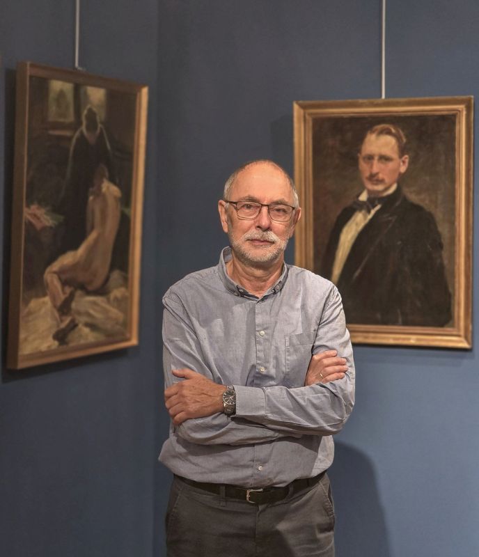 Kurátori tárlatvezetés a Frank Frigyes kiállításban